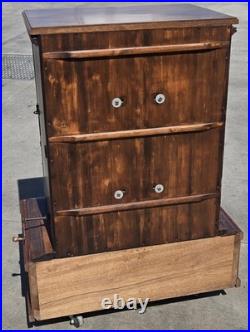 Large Polyphon Upright Coin Operated Disc Music Box 24 1/2 Type