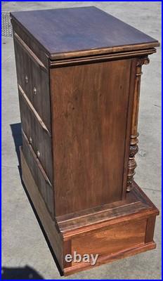 Large Polyphon Upright Coin Operated Disc Music Box 24 1/2 Type