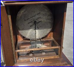 Large Polyphon Upright Coin Operated Disc Music Box 24 1/2 Type