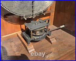 Large Polyphon Upright Coin Operated Disc Music Box 24 1/2 Type