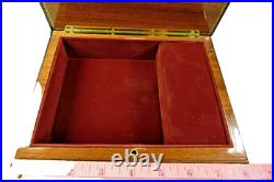 Large REUGE Romance Vintage Swiss Music Box Inlaid ITALY Burke LETTER H&G Studio