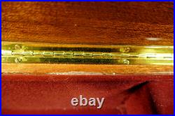 Large REUGE Romance Vintage Swiss Music Box Inlaid ITALY Burke LETTER H&G Studio