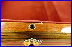 Large REUGE Romance Vintage Swiss Music Box Inlaid ITALY Burke LETTER H&G Studio