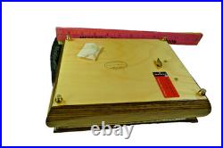 Large REUGE Romance Vintage Swiss Music Box Inlaid ITALY Burke LETTER H&G Studio