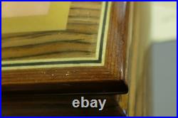 Large REUGE Romance Vintage Swiss Music Box Inlaid ITALY Burke LETTER H&G Studio