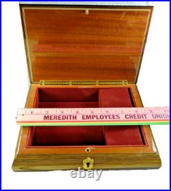 Large REUGE Romance Vintage Swiss Music Box Inlaid ITALY Burke LETTER H&G Studio