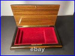 Large Sorento Italy Musical Wood Inlay Sound of Music Jewelry Trinket Box VIDEO