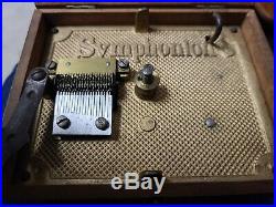 Late 19th Century- SYMPHONION DISC MUSIC BOX, condition- original, working