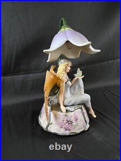 Le Lena Liu Enchanting Violet Fairy Figurine Music Box Lighted Ardleigh Elliott Le Lena Liu Enchanting Violet Fairy Figurine Music Box Lighted Ardleigh Elliott