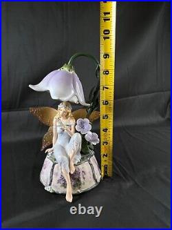 Le Lena Liu Enchanting Violet Fairy Figurine Music Box Lighted Ardleigh Elliott Le Lena Liu Enchanting Violet Fairy Figurine Music Box Lighted Ardleigh Elliott