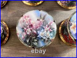 Lena Liu's Lot of 7 Hummingbird Music Box 1994 Ardleigh-Elliott