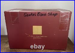 Lenox Holiday Santa's Bake Shop Music Box Christmas Centerpiece Works Great