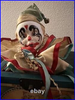 Limited Edition willie the clown Musical jack in the box