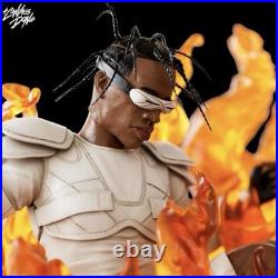 Limited La Flame Canvas Don Travis Scott Statue Rare (46/250)