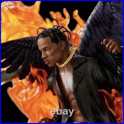 Limited La Flame Canvas Don Travis Scott Statue Rare (46/250)