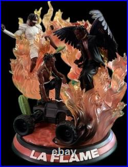Limited La Flame Canvas Don Travis Scott Statue Rare (46/250)