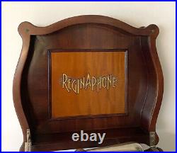 Lion's Head Style 240 Regina Reginaphone 15.5 Disk Music Box & Phonograph