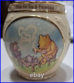 Lot/6 Classic Winnie the Pooh Bear Music Box Ardleigh Elliott Porcelain Bee Lid