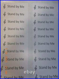 Lot Of 25 New Sankyo 18 Note Music Box Movements Stand By Me (see Video)