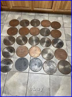 Lot Of 25 Rare Antique Original REGINA Music Box Disc 11 John Church& More