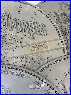 Lot Of (4) 15 3/4 Olympia Music Box Disc Records