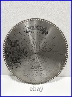 Lot of 11 Vintage 15.5 Regina Music Box Discs Late 1800s 19th Century Records Lot of 11 Vintage 15.5 Regina Music Box Discs Late 1800s 19th Century Records