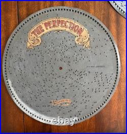 Lot of 12 Antique 15 Disc Mechanical Perfection Music Box Records Ragtime Era