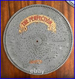Lot of 12 Antique 15 Disc Mechanical Perfection Music Box Records Ragtime Era