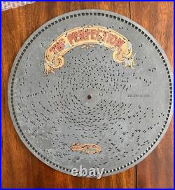 Lot of 12 Antique 15 Disc Mechanical Perfection Music Box Records Ragtime Era