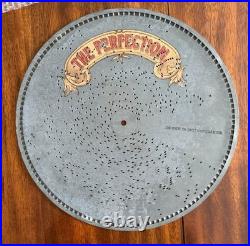 Lot of 12 Antique 15 Disc Mechanical Perfection Music Box Records Ragtime Era