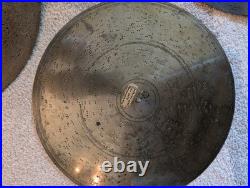 Lot of 16 11 7/8 SYMPHONION / other Brands Antique Discs for Musical Box