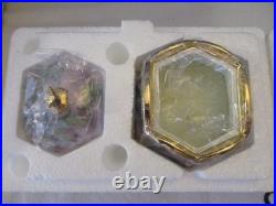 Lot of 4 Ardleigh Elliott Music Boxes Dragonfly with Rhinestone/Butterfly Motif