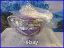 Lot of 4 Ardleigh Elliott Music Boxes Dragonfly with Rhinestone/Butterfly Motif