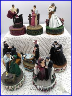 Lot of 8 Ardleigh Elliott Music Boxes GWTW Legendary Love of Scarlett and Rhett Lot of 8 Ardleigh Elliott Music Boxes GWTW Legendary Love of Scarlett and Rhett