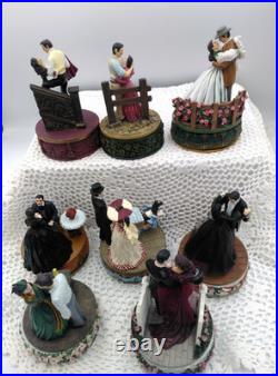 Lot of 8 Ardleigh Elliott Music Boxes GWTW Legendary Love of Scarlett and Rhett Lot of 8 Ardleigh Elliott Music Boxes GWTW Legendary Love of Scarlett and Rhett