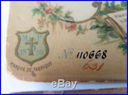 MARQUE DE FABRIQUE Three Cylinders With Box for Swiss Made Antique Music Box