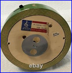 Mapsa Vintage Wooden W. Germany Swiss Movement Christmas Music Box Mozart
