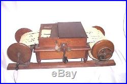 Mechanical Organette Roller Organ Organette Music Box Needs Work