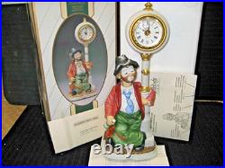 Melody In Motion CLOCK POST WILLIE-NEW CLOCK with ALARM/RESTORED TO NEW withBox 2