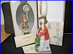 Melody In Motion CLOCK POST WILLIE-NEW CLOCK with ALARM/RESTORED TO NEW withBox 2