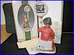 Melody In Motion CLOCK POST WILLIE-NEW CLOCK with ALARM/RESTORED TO NEW withBox 2