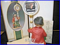 Melody In Motion CLOCK POST WILLIE-NEW CLOCK with ALARM/RESTORED TO NEW withBox 2