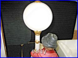 Melody In Motion CLOCK POST WILLIE-NEW CLOCK with ALARM/RESTORED TO NEW withBox 2