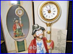 Melody In Motion CLOCK POST WILLIE-NEW CLOCK with ALARM/RESTORED TO NEW withBox 2