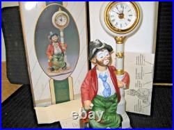 Melody In Motion CLOCK POST WILLIE-NEW CLOCK with ALARM/RESTORED TO NEW withBox 2