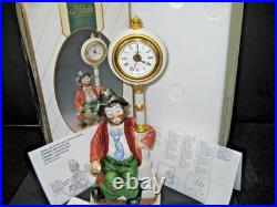 Melody In Motion CLOCK POST WILLIE-NEW CLOCK with ALARM/RESTORED TO NEW withBoxs 5