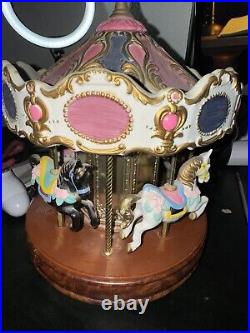 Melody In Motion Musical carousel with Blue Danube Waltz Read Description