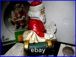 Melody In Motion SANTA CLAUS-(EXTREMELY RARE) 1986 #07012 in New Condition Withbox