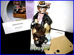 Melody In Motion WILLIE THE HOBO IN New Condition with Boxes and Paperwork RARE