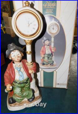 Melody in Motion CLOCKPOST WILLIE Hobo Waco with Clock in Original Box WORKS